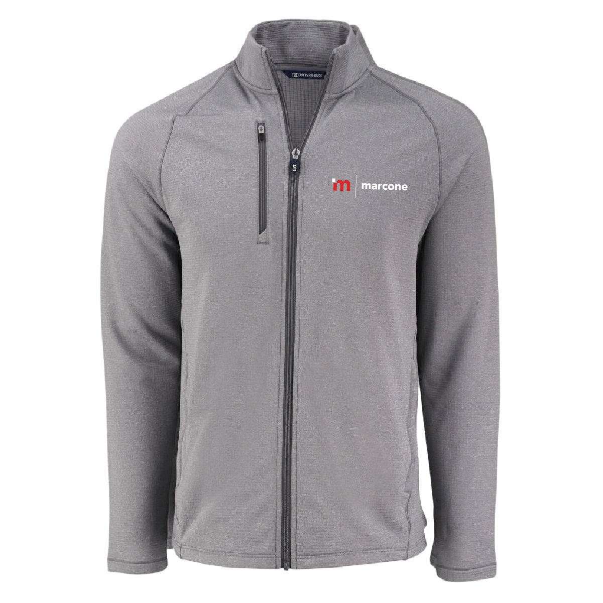 Cutter & Buck Men's Peshastin Fleece Full Zip Jacket with Marcone Logo