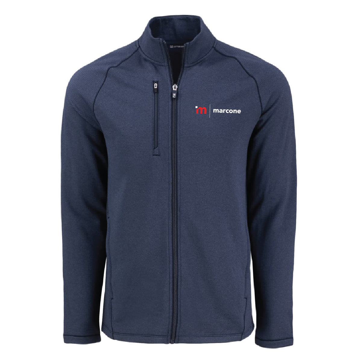 Cutter & Buck Men's Peshastin Fleece Full Zip Jacket with Marcone Logo