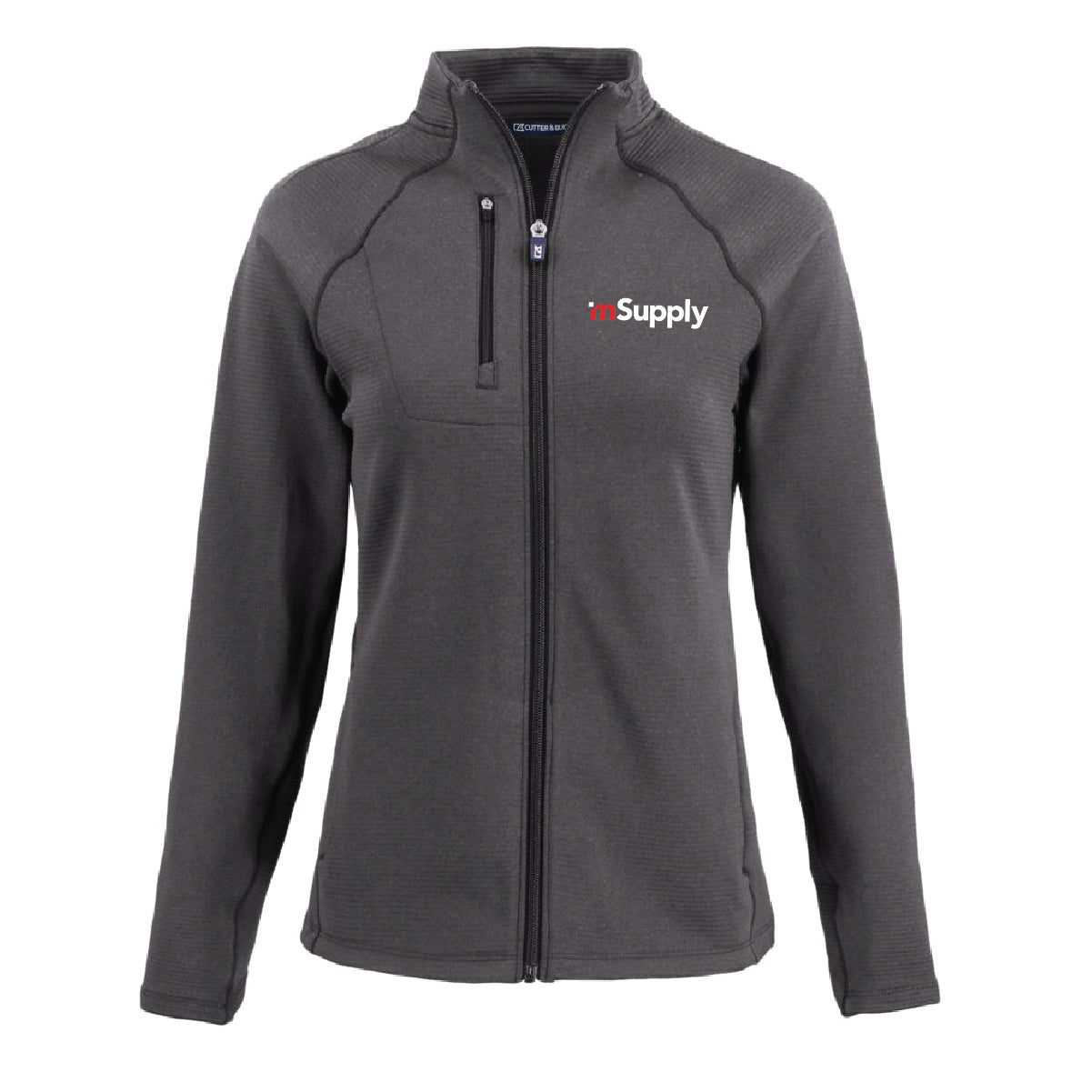 Cutter & Buck Women's Peshastin Fleece Full Zip Jacket with mSupply Logo