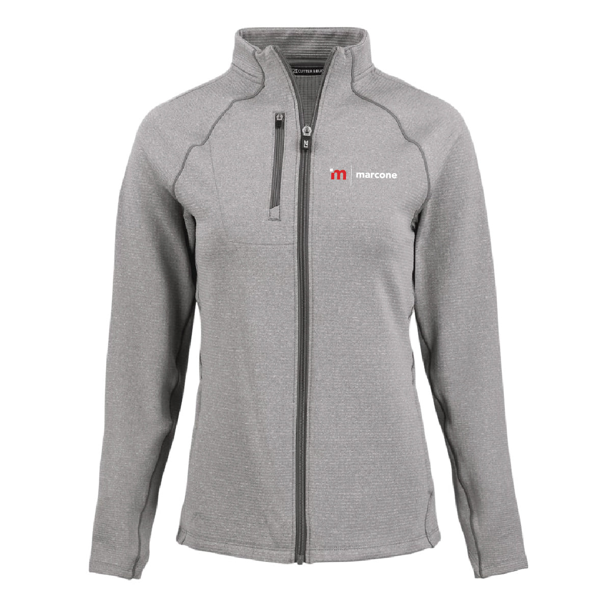 Cutter & Buck Women's Peshastin Fleece Full Zip Jacket with Marcone Logo
