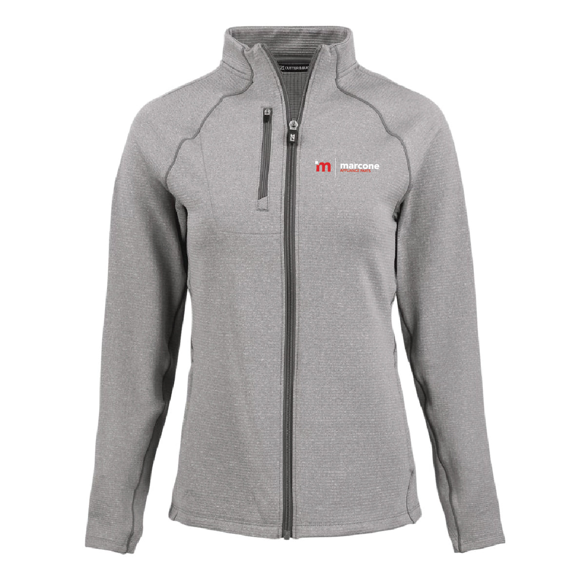 Cutter & Buck Women's Peshastin Fleece Full Zip Jacket with Marcone Appliance Logo