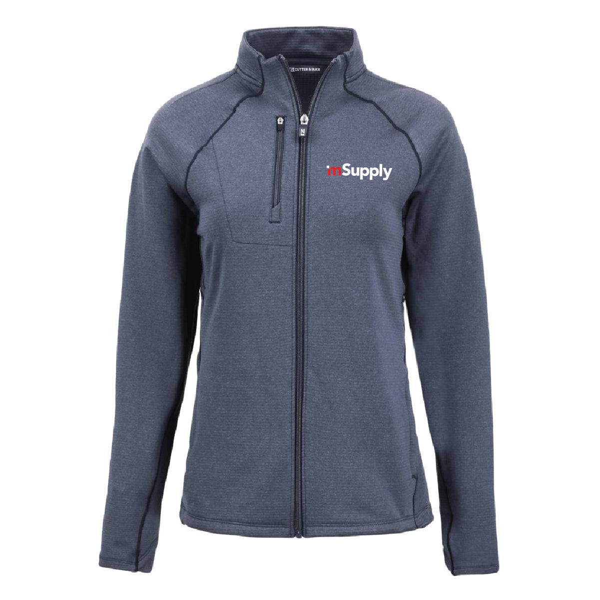 Cutter & Buck Women's Peshastin Fleece Full Zip Jacket with mSupply Logo