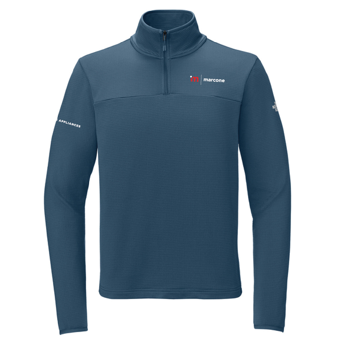 The North Face Men's Aim 1/4 Zip Fleece with Marcone Logo