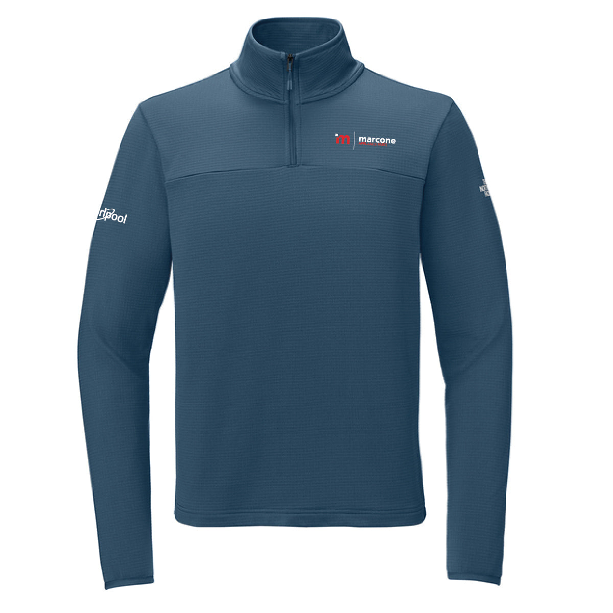 The North Face Men's Aim 1/4 Zip Fleece with Marcone Appliance Logo