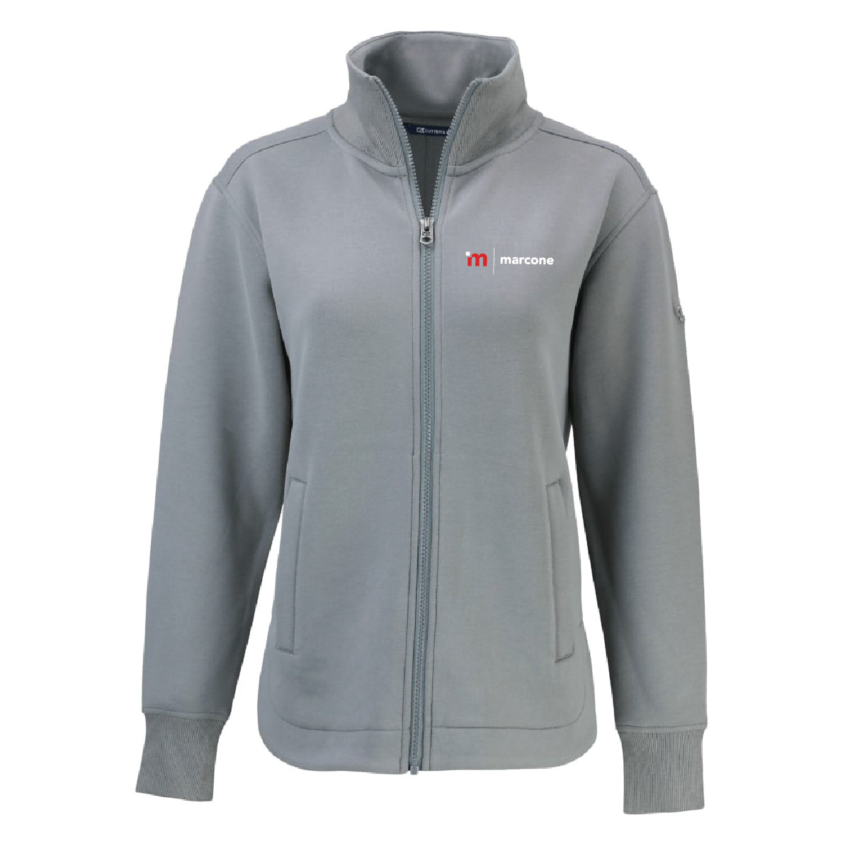 Cutter & Buck Women's Roam Full Zip Jacket with Marcone Logo
