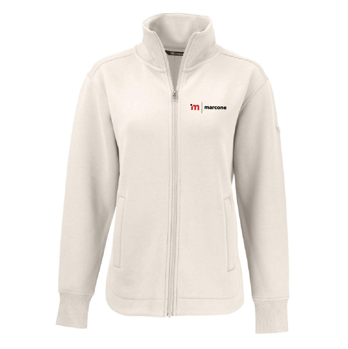 Cutter & Buck Women's Roam Full Zip Jacket with Marcone Logo