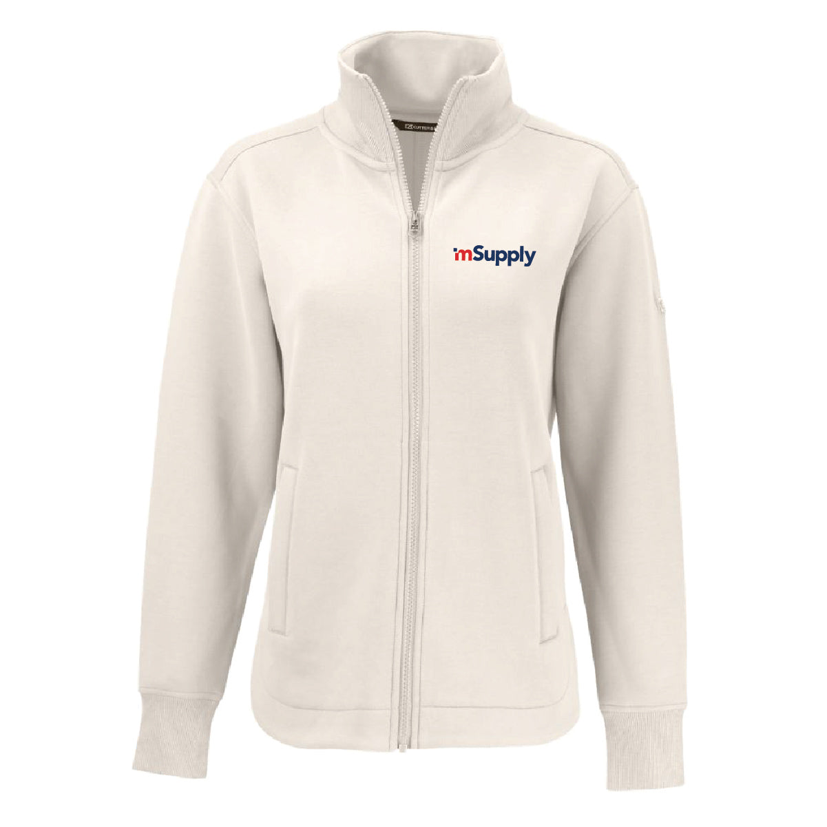 Cutter & Buck Women's Roam Full Zip Jacket with mSupply Logo