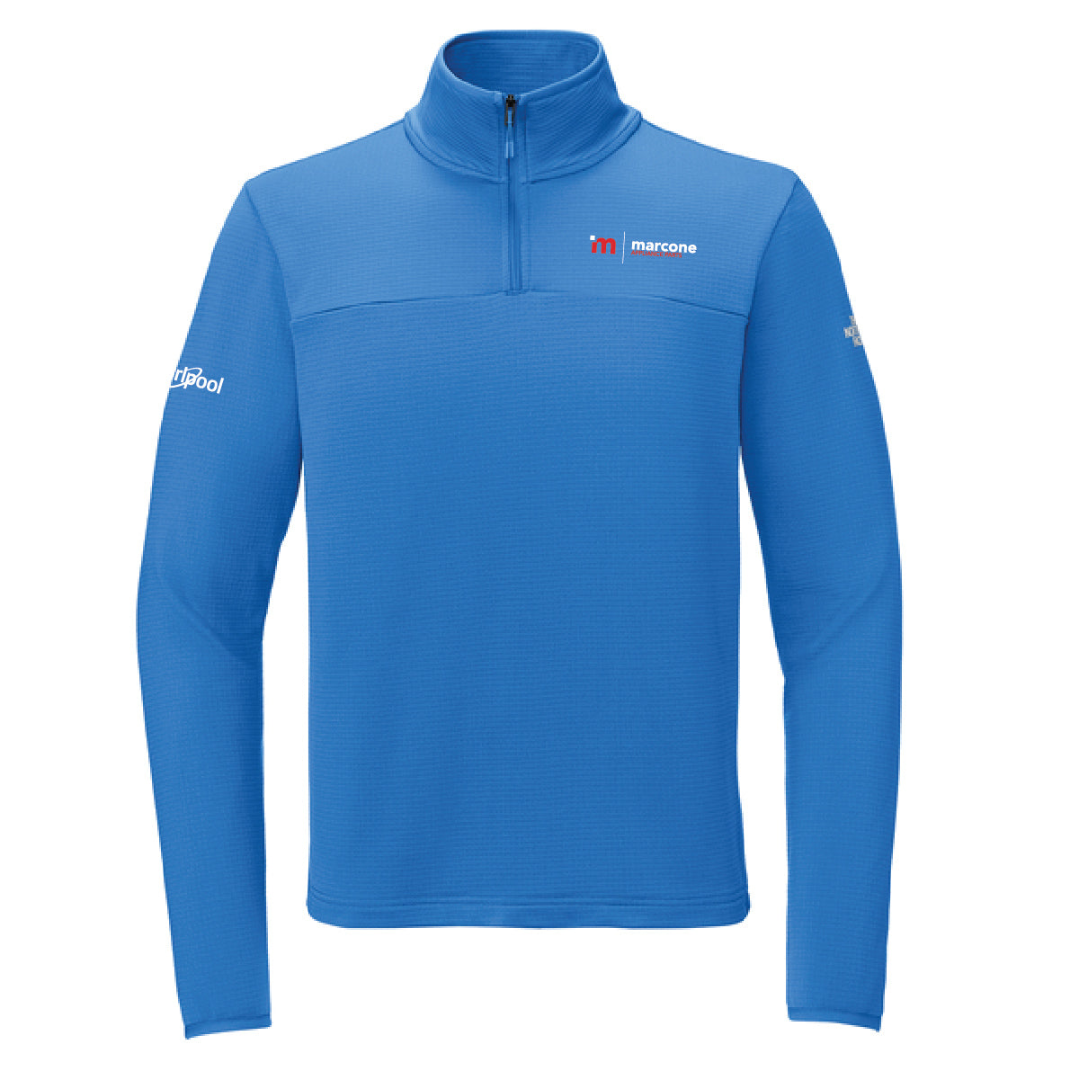 The North Face Men's Aim 1/4 Zip Fleece with Marcone Appliance Logo