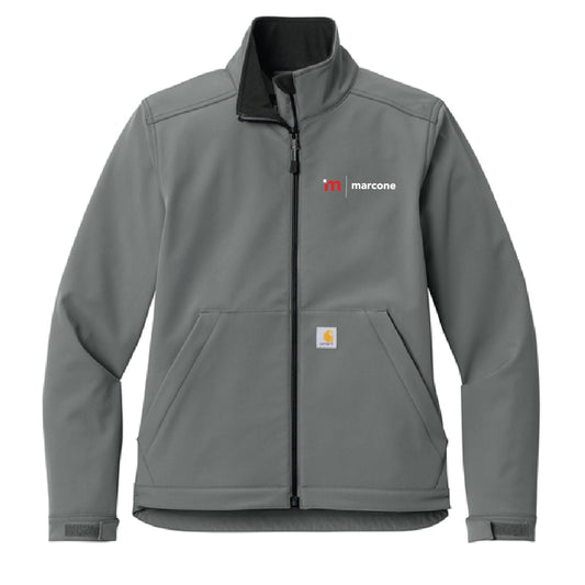 Carhartt Women's Rain Defender Soft Shell Jacket with Marcone Logo