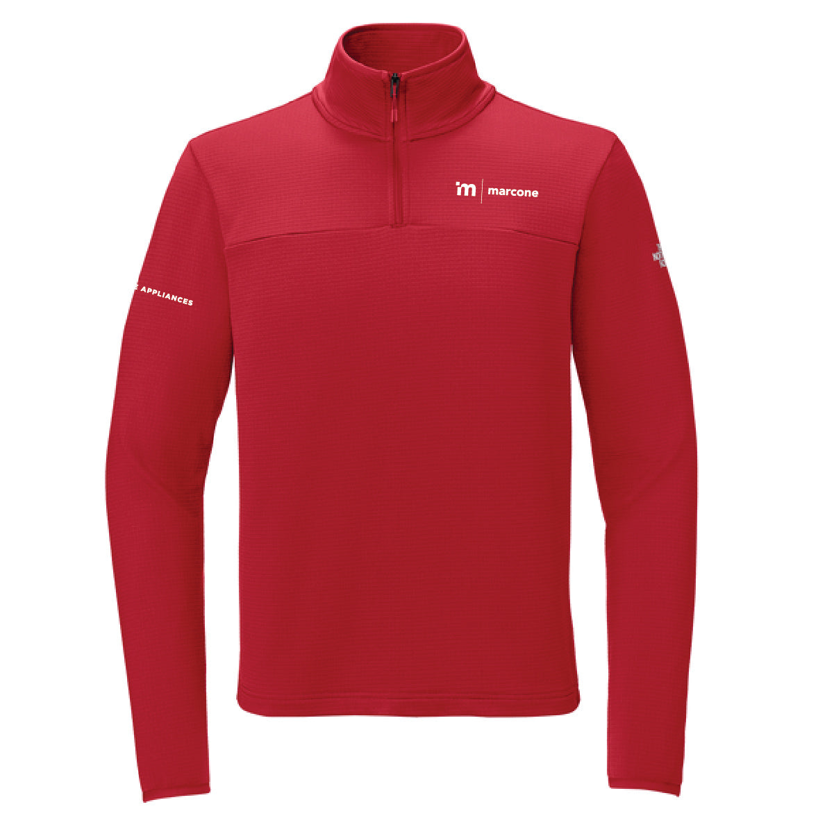 The North Face Men's Aim 1/4 Zip Fleece with Marcone Logo