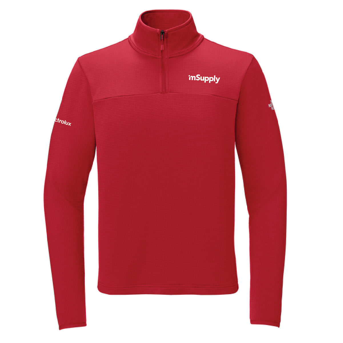 The North Face Men's Aim 1/4 Zip Fleece with mSupply Logo