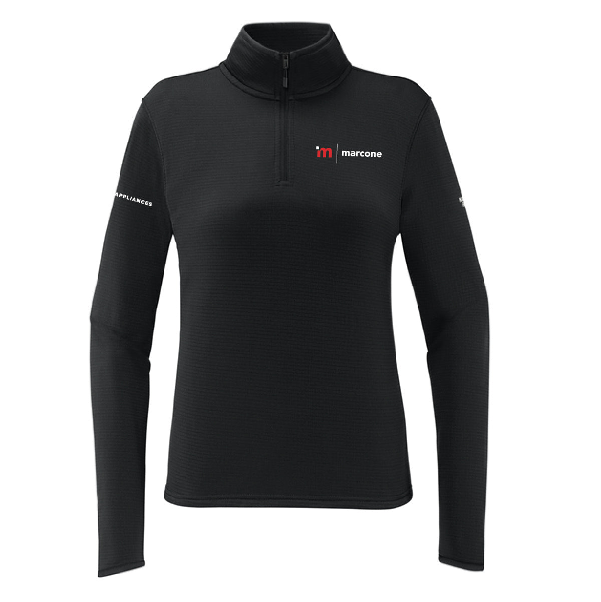 The North Face Women's Aim 1/4 Zip Fleece with Marcone Logo