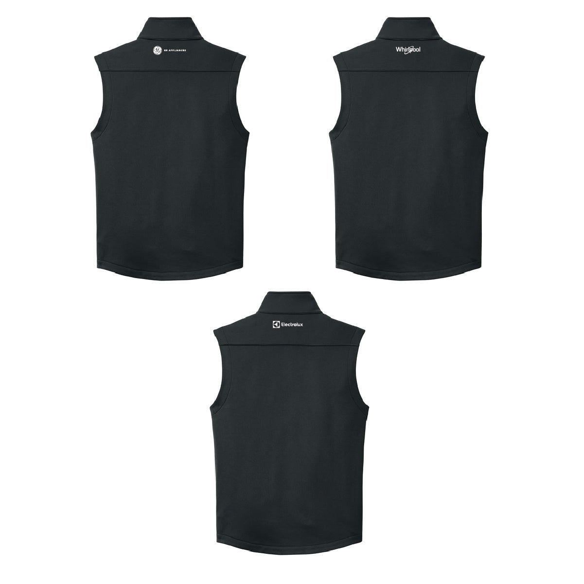 Eddie Bauer Men's Smooth Mid Layer Fleece Vest with Marcone Logo