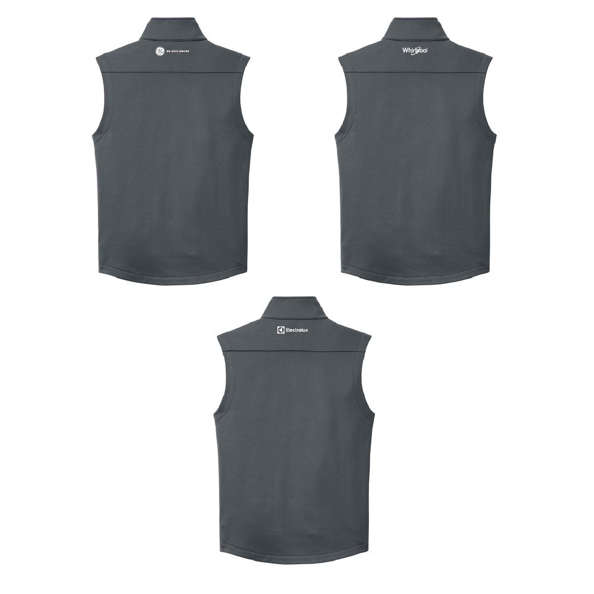 Eddie Bauer Men's Smooth Mid Layer Fleece Vest with Marcone Logo