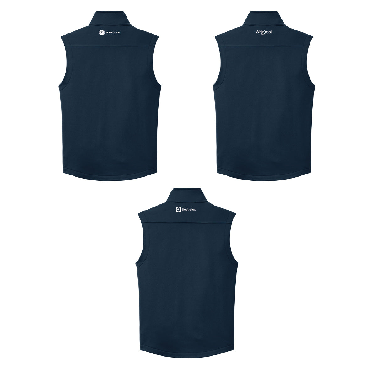 Eddie Bauer Men's Smooth Mid Layer Fleece Vest with Marcone Logo