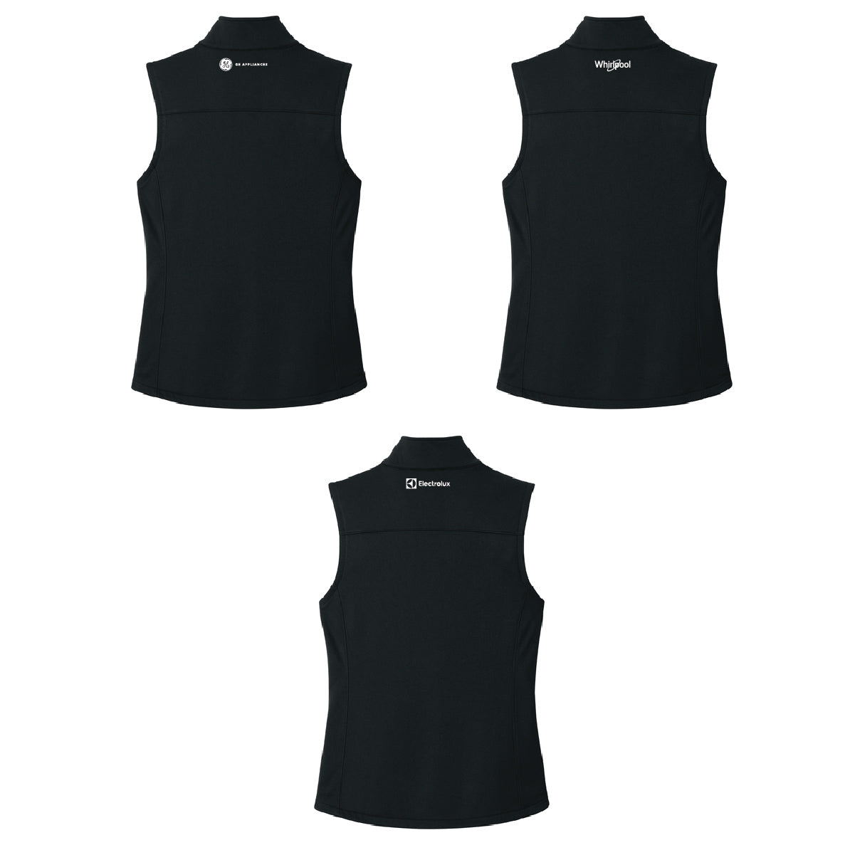 Eddie Bauer Women's Smooth Mid Layer Fleece Vest with Marcone Logo