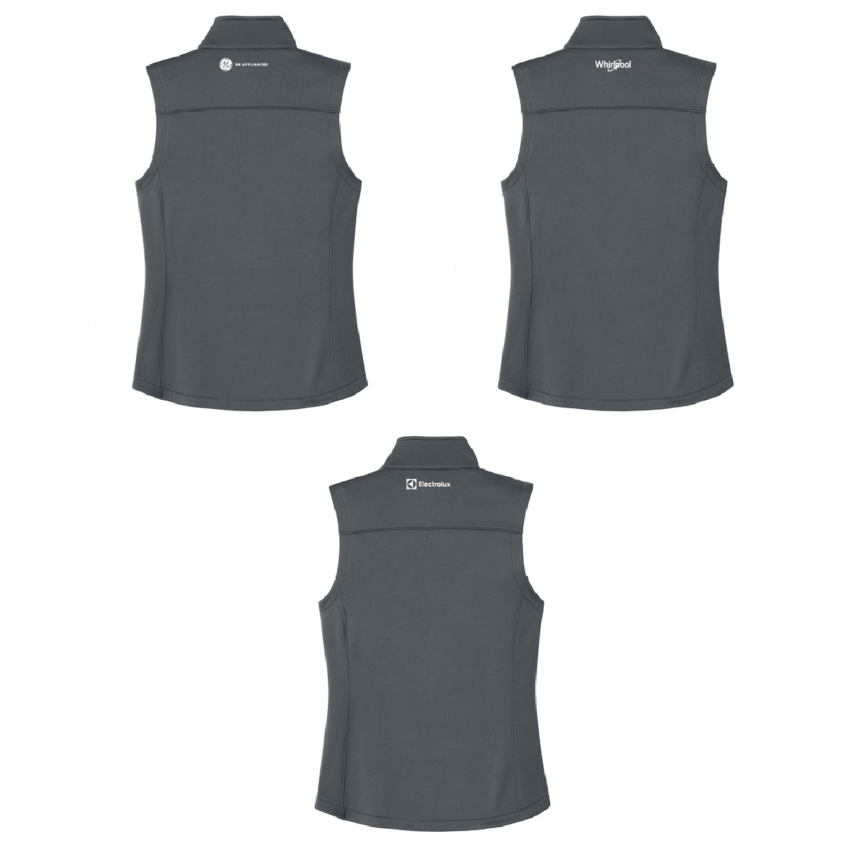 Eddie Bauer Women's Smooth Mid Layer Fleece Vest with Marcone Logo