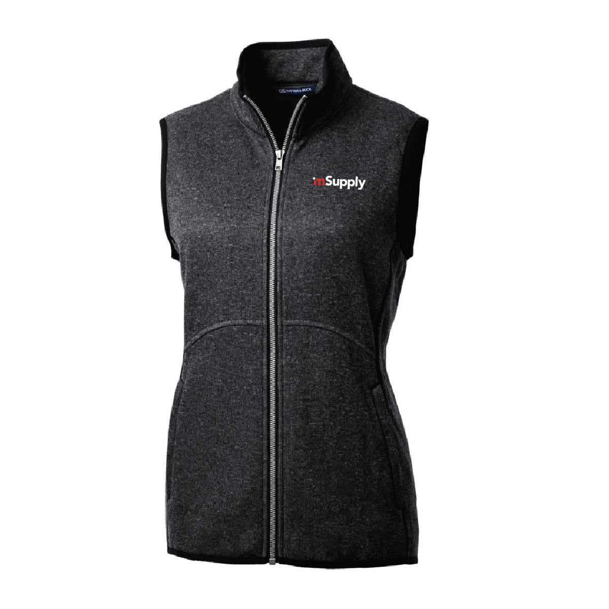 Cutter & Buck Women's Sweater-Knit Vest with mSupply Logo