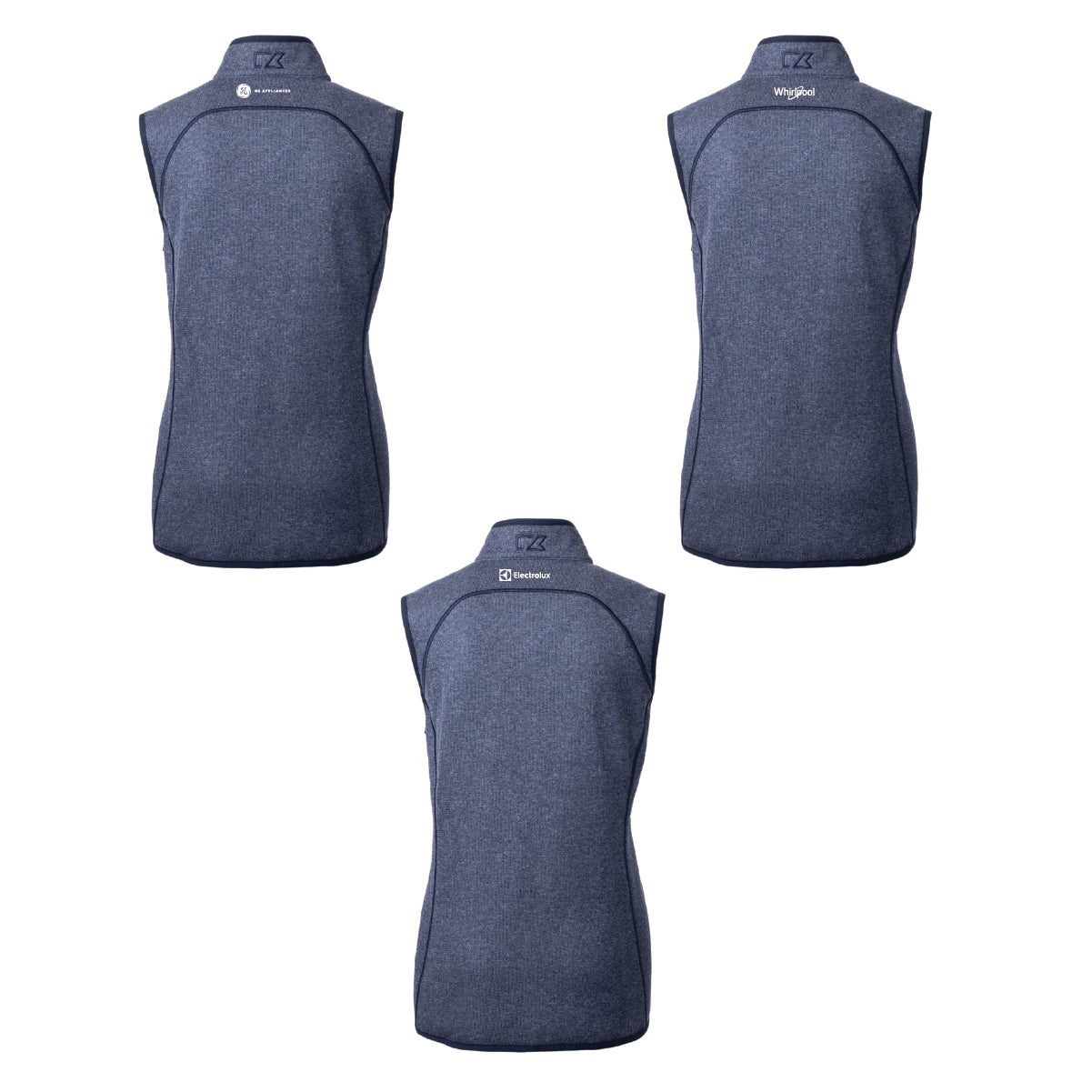 Cutter & Buck Women's Sweater-Knit Vest with Marcone Logo