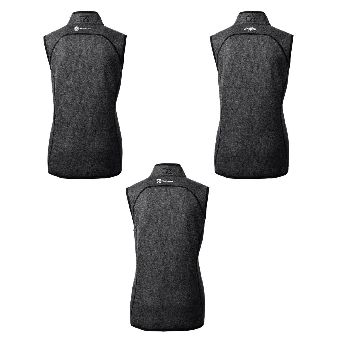 Cutter & Buck Women's Sweater-Knit Vest with Marcone Logo