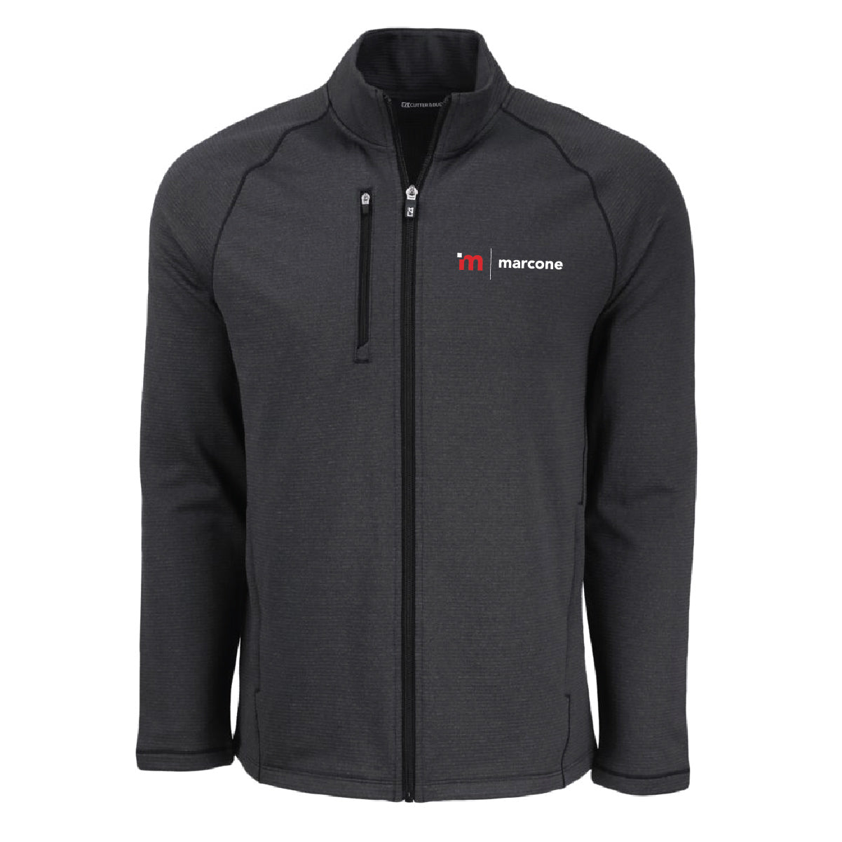Cutter & Buck Men's Peshastin Fleece Full Zip Jacket with Marcone Logo