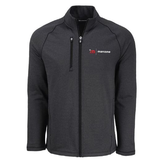 Cutter & Buck Men's Peshastin Fleece Full Zip Jacket with Marcone Logo