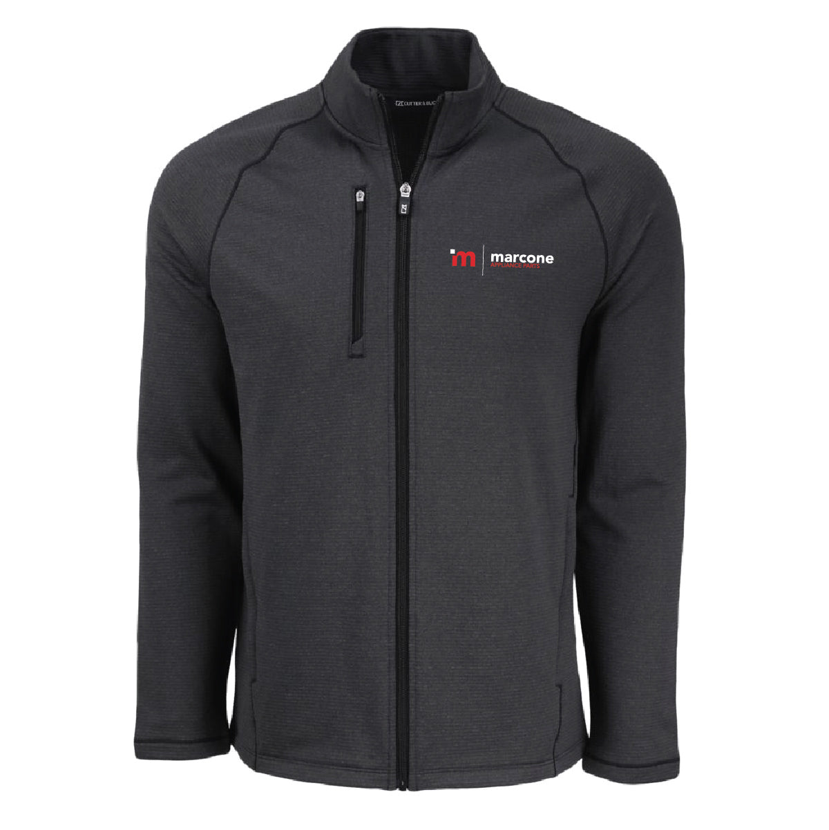 Cutter & Buck Men's Peshastin Fleece Full Zip Jacket with Marcone Appliance Logo