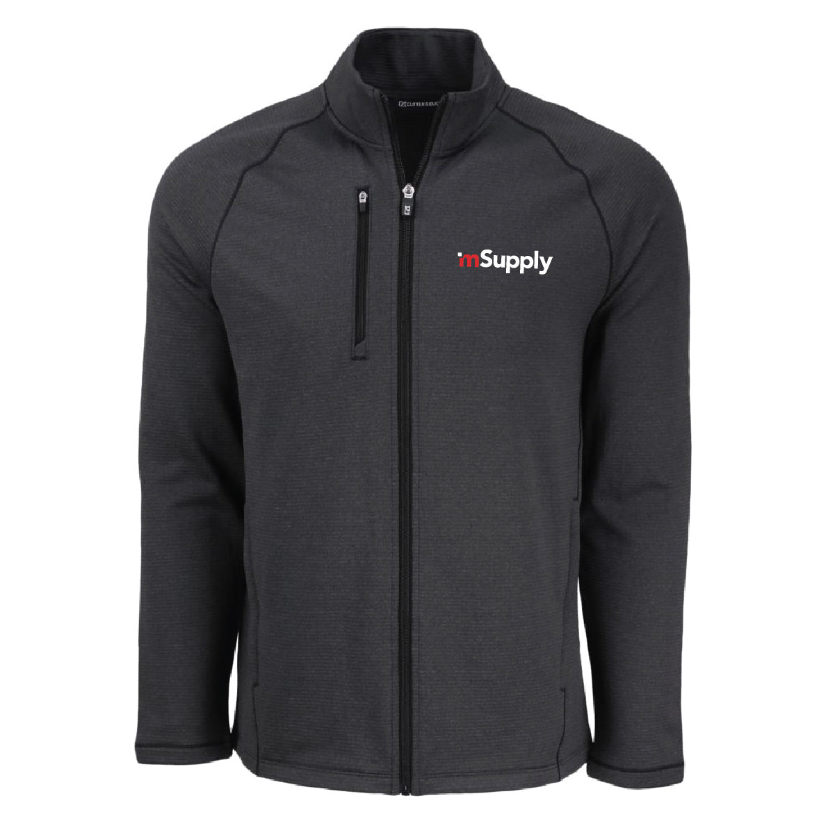 Cutter & Buck Men's Peshastin Fleece Full Zip Jacket with mSupply Logo