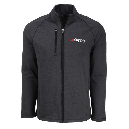 Cutter & Buck Men's Peshastin Fleece Full Zip Jacket with mSupply Logo