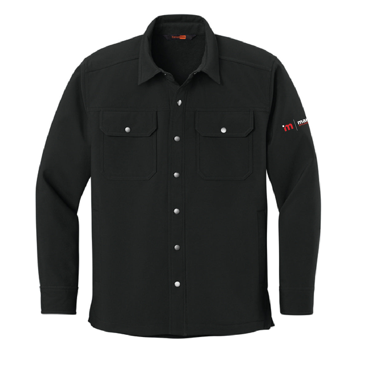 Cornerstone Men's Soft Shell Shirt Jacket with Marcone Appliance Logo