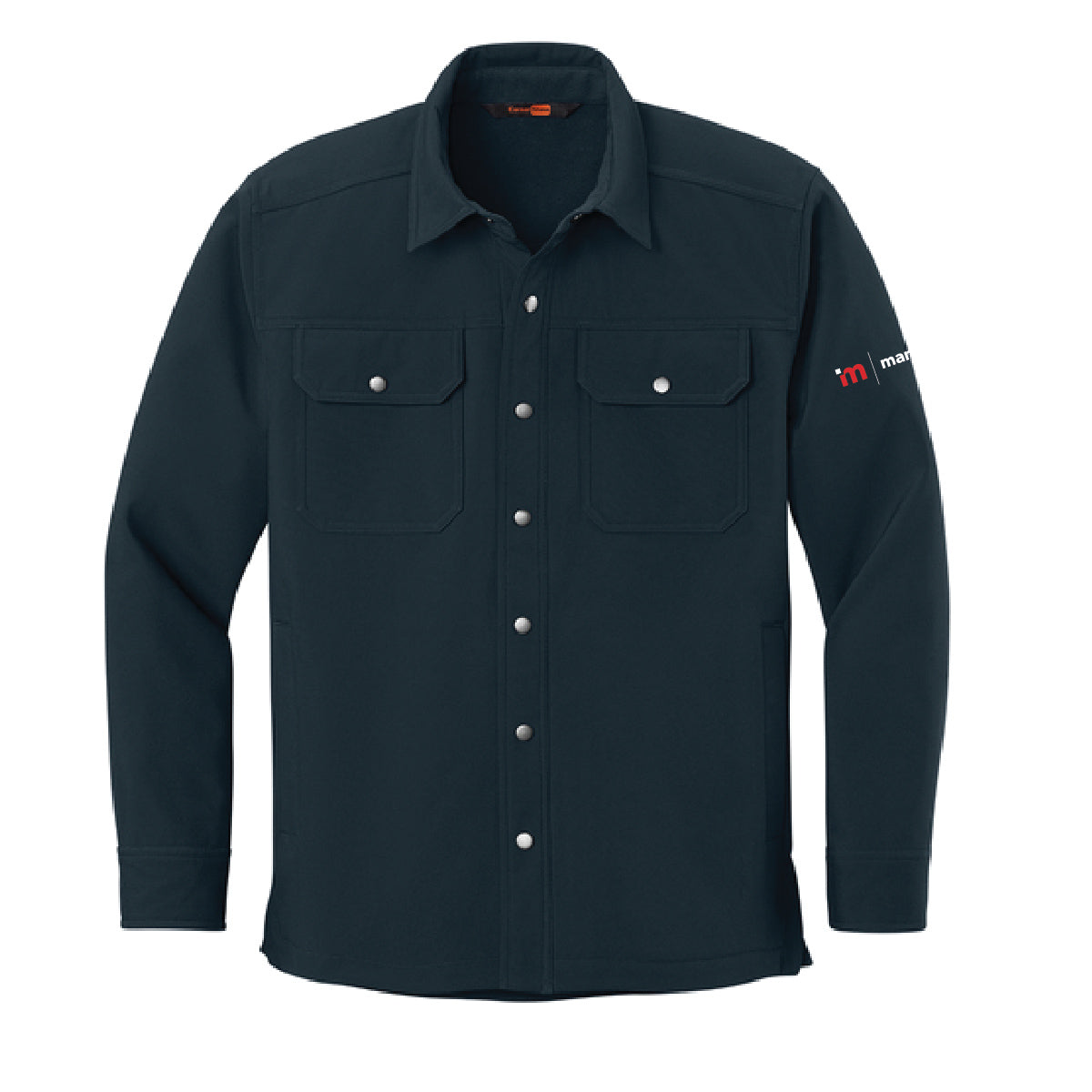 Cornerstone Men's Soft Shell Shirt Jacket with Marcone Logo