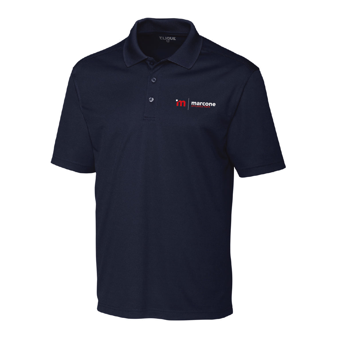 Clique by Cutter Men's Spin Performance Polo with Marcone Appliance Logo