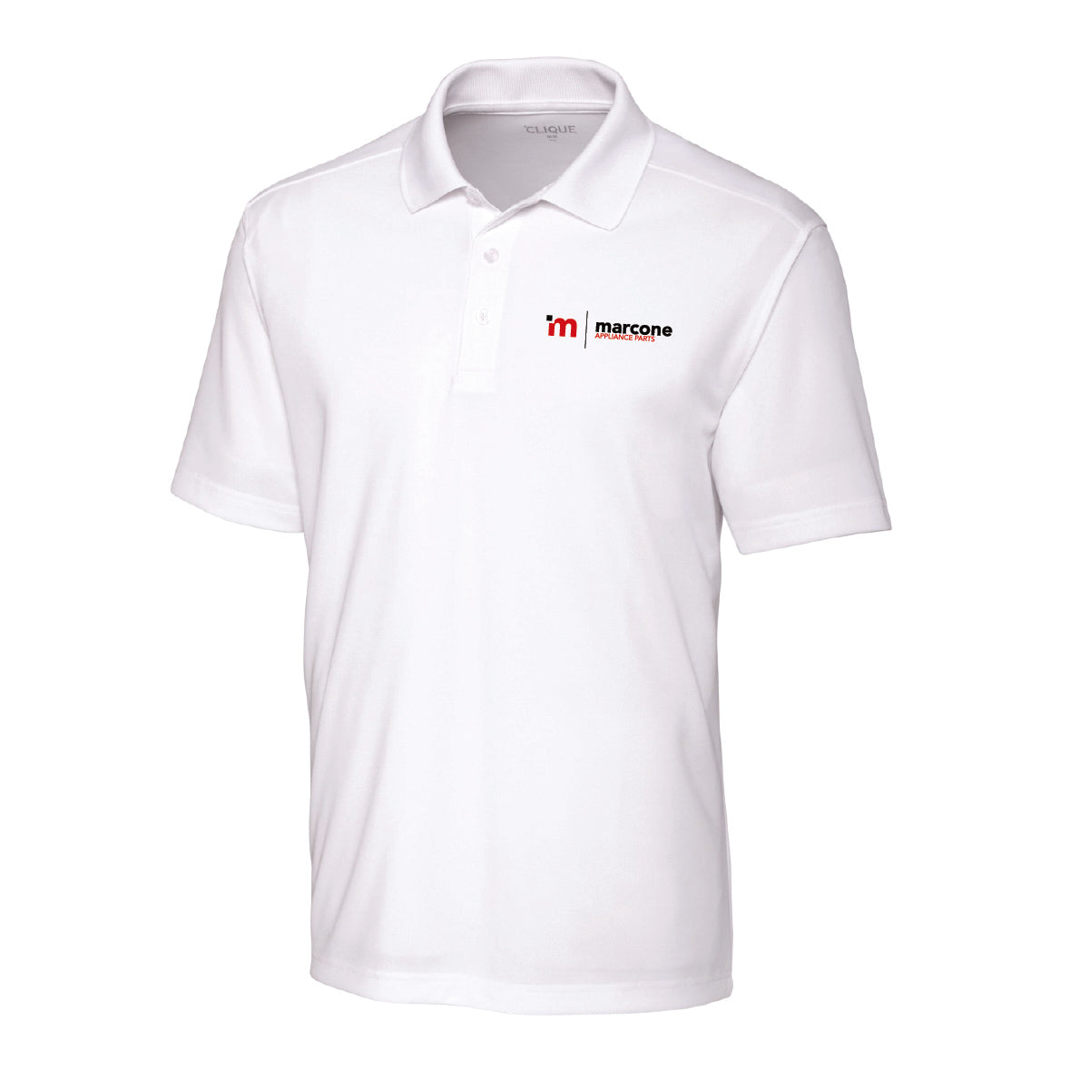 Clique by Cutter Men's Spin Performance Polo with Marcone Appliance Logo