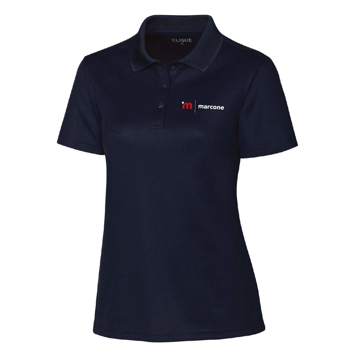 Clique by Cutter Women's Spin Performance Polo with Marcone Logo