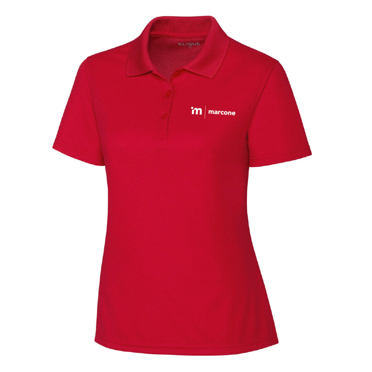 Clique by Cutter Women's Spin Performance Polo with Marcone Logo