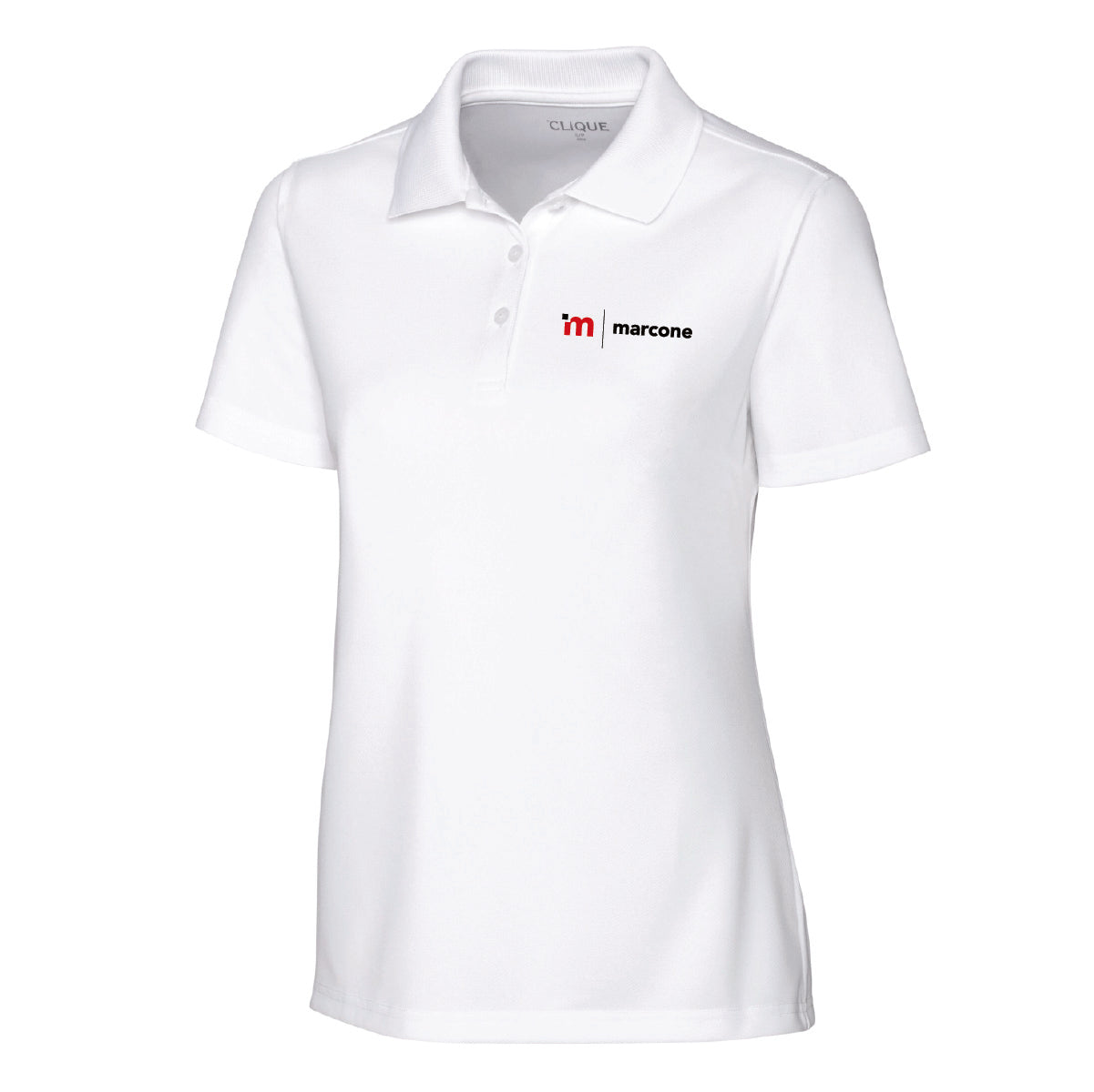 Clique by Cutter Women's Spin Performance Polo with Marcone Logo