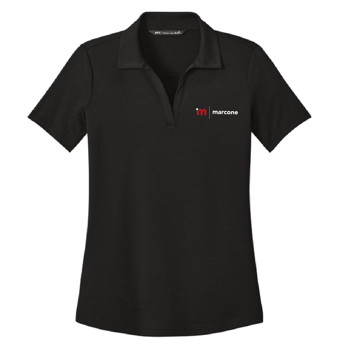 TravisMathew Women's Onward Polo with Marcone Logo