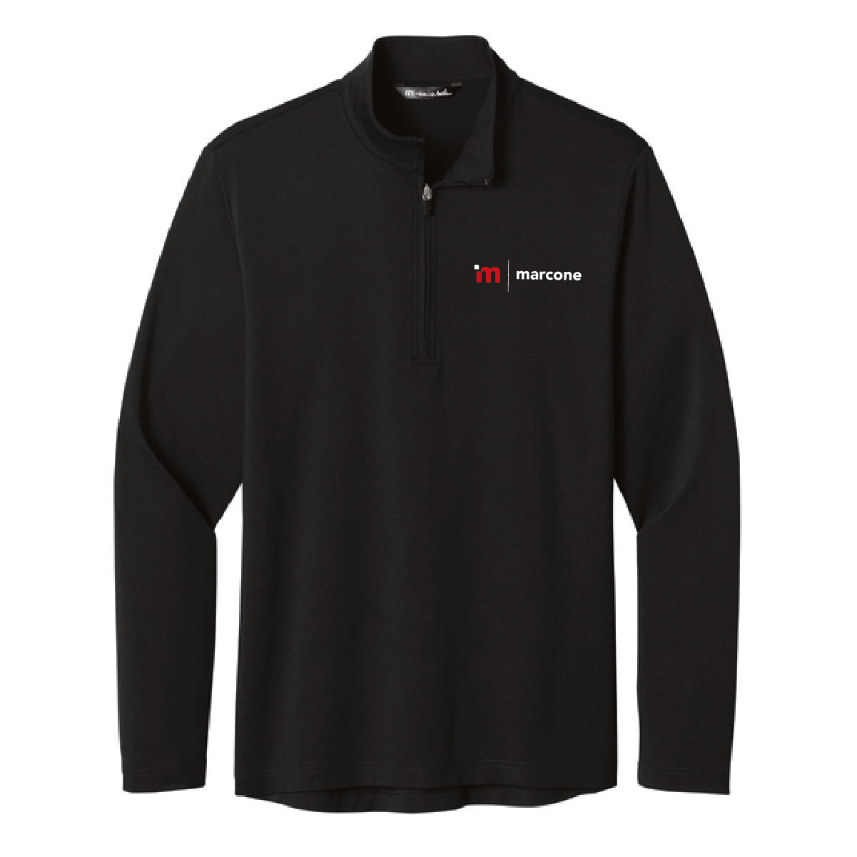 TravisMathew Men's Onward 1/4 Zip with Marcone Logo