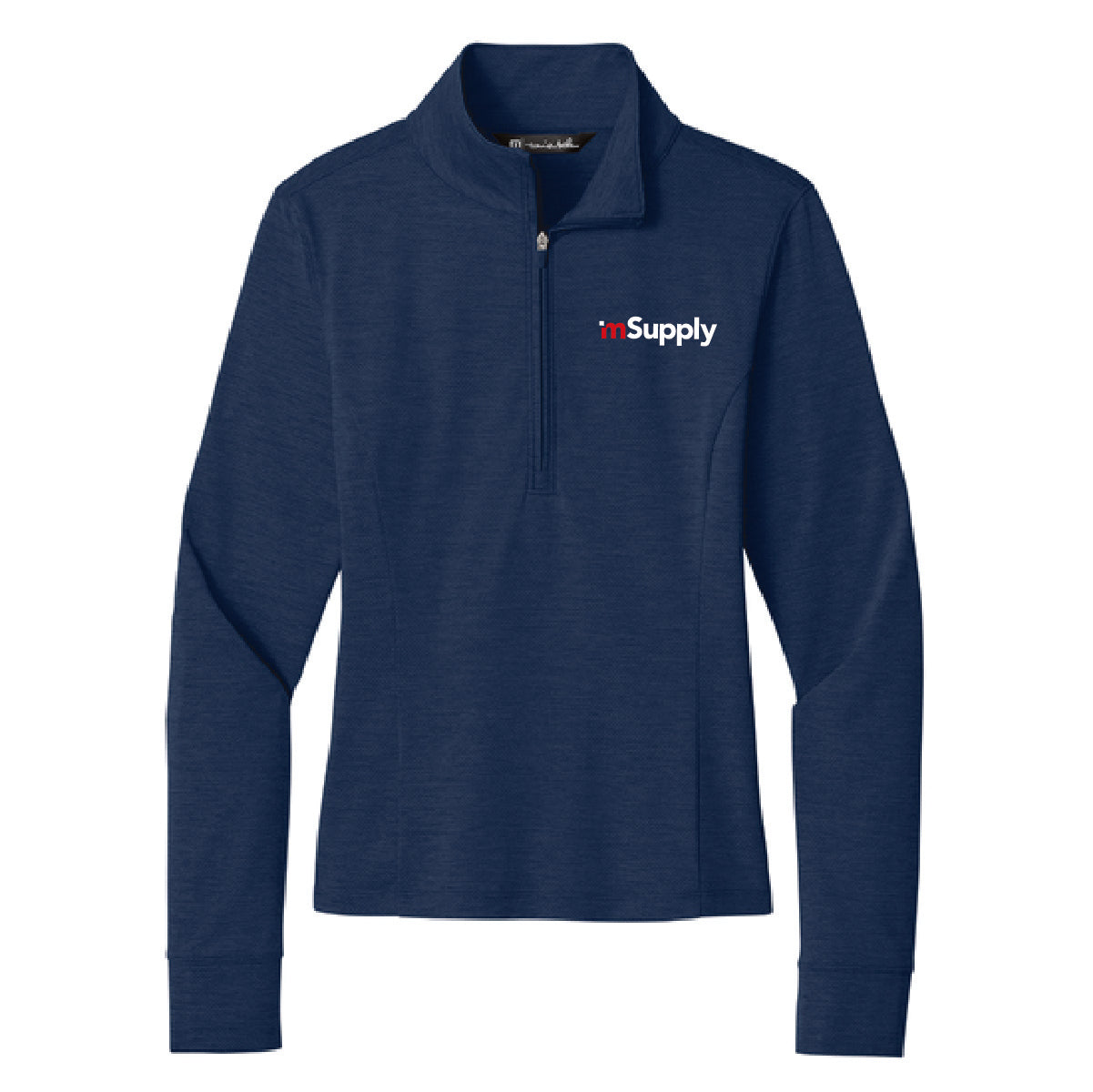 TravisMathew Women's Onward 1/4 Zip with mSupply Logo