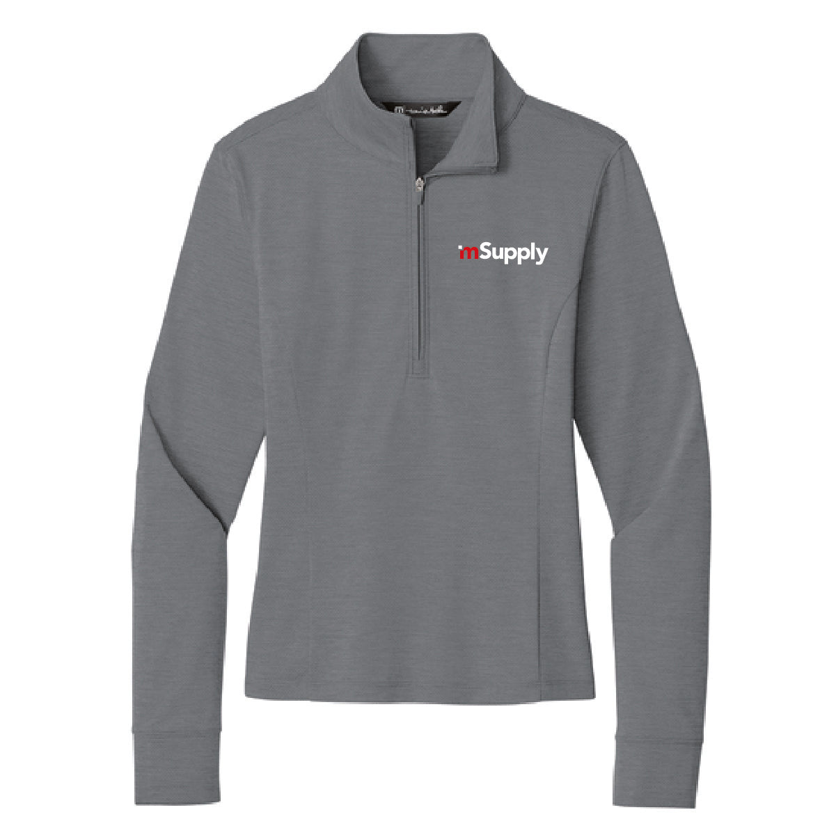 TravisMathew Women's Onward 1/4 Zip with mSupply Logo