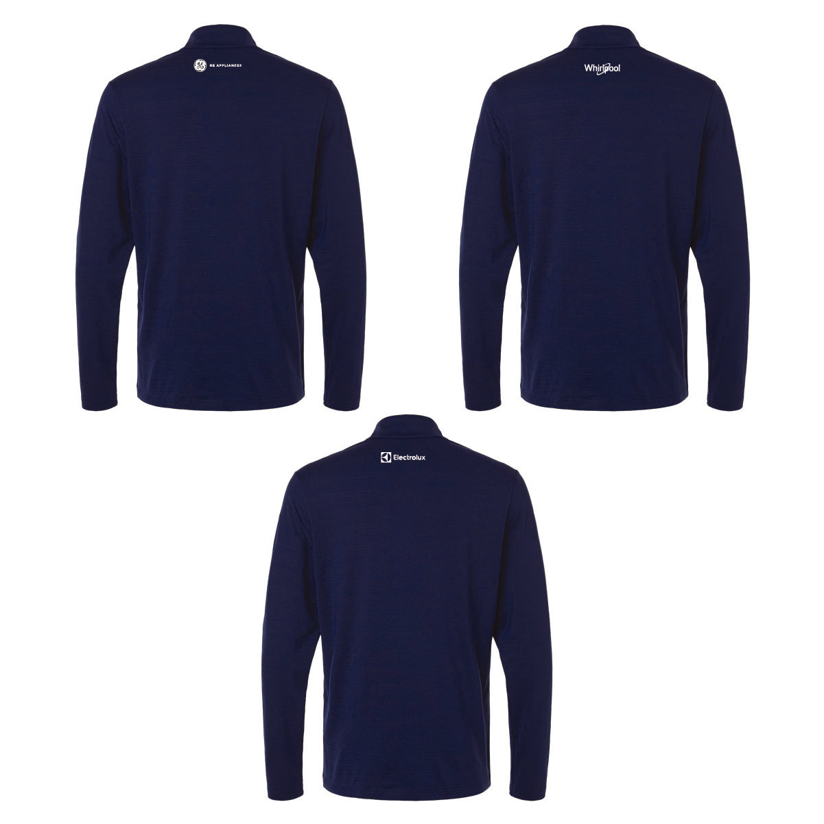 Adidas Men's Textured Stripe 1/4 Zip Pullover with mSupply Logo