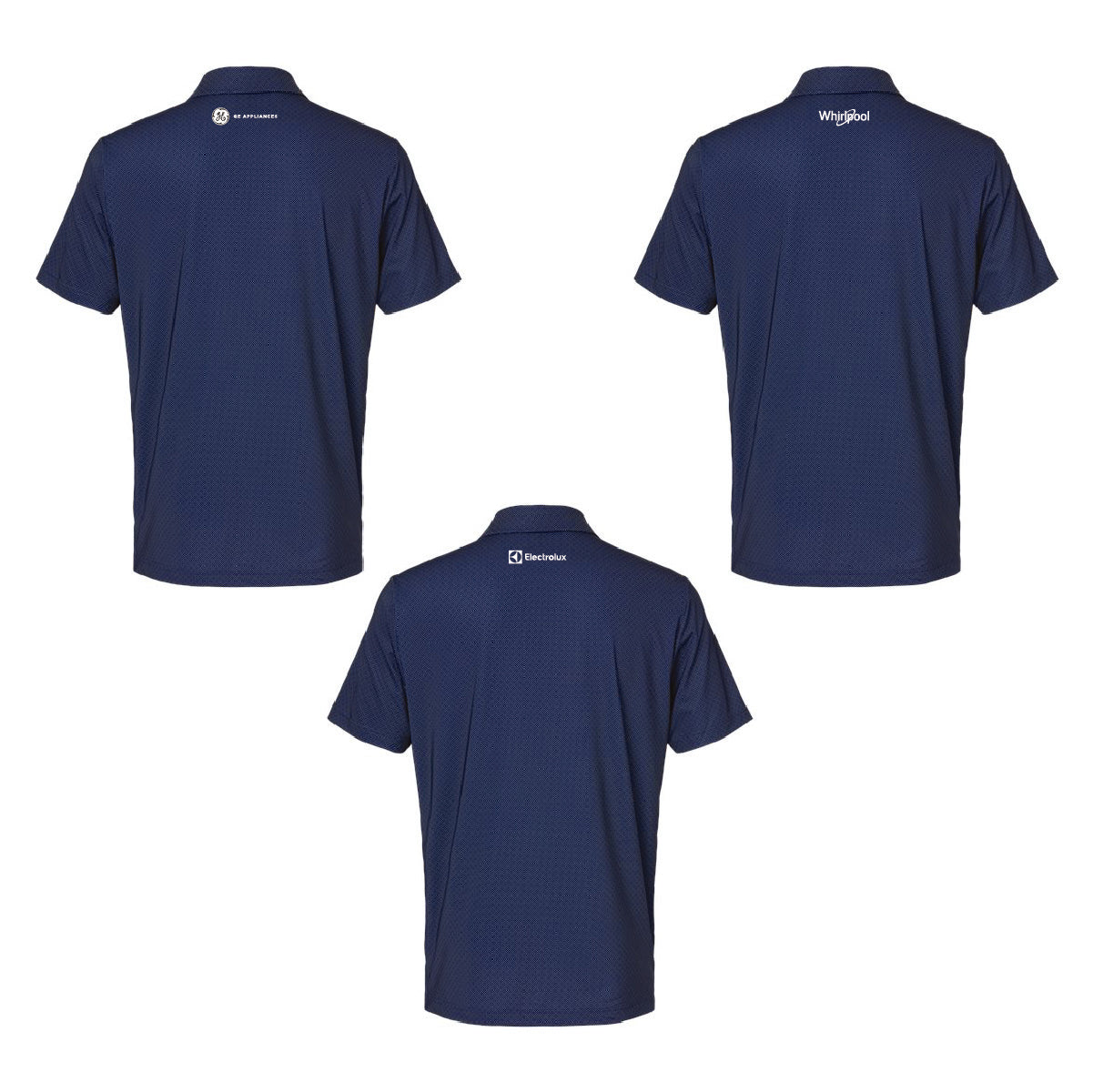 Adidas Men's Ultimate Diamond Print Polo with Marcone Logo