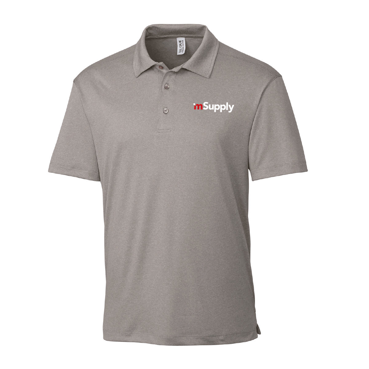 Clique by Cutter Men's Charge Active Polo with mSupply Logo