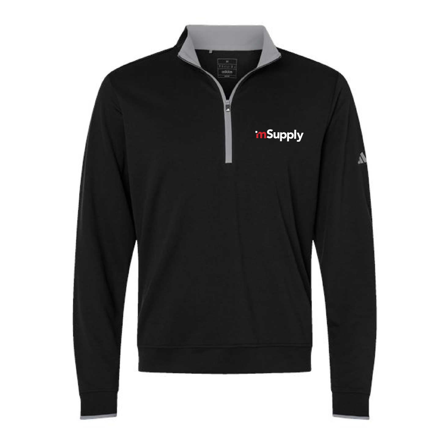 Adidas Men's Lightweight 1/4 Zip Pullover with mSupply Logo