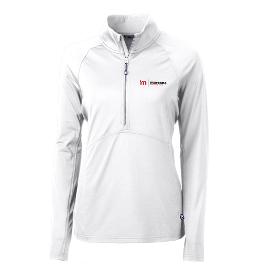 Cutter & Buck Women's Eco Stretch 1/4 Zip with Marcone Appliance Logo