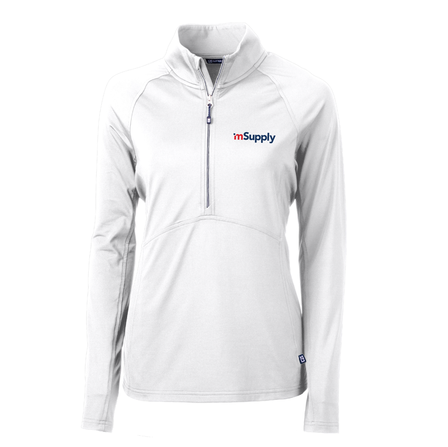 Cutter & Buck Women's Eco Stretch 1/4 Zip with mSupply Logo