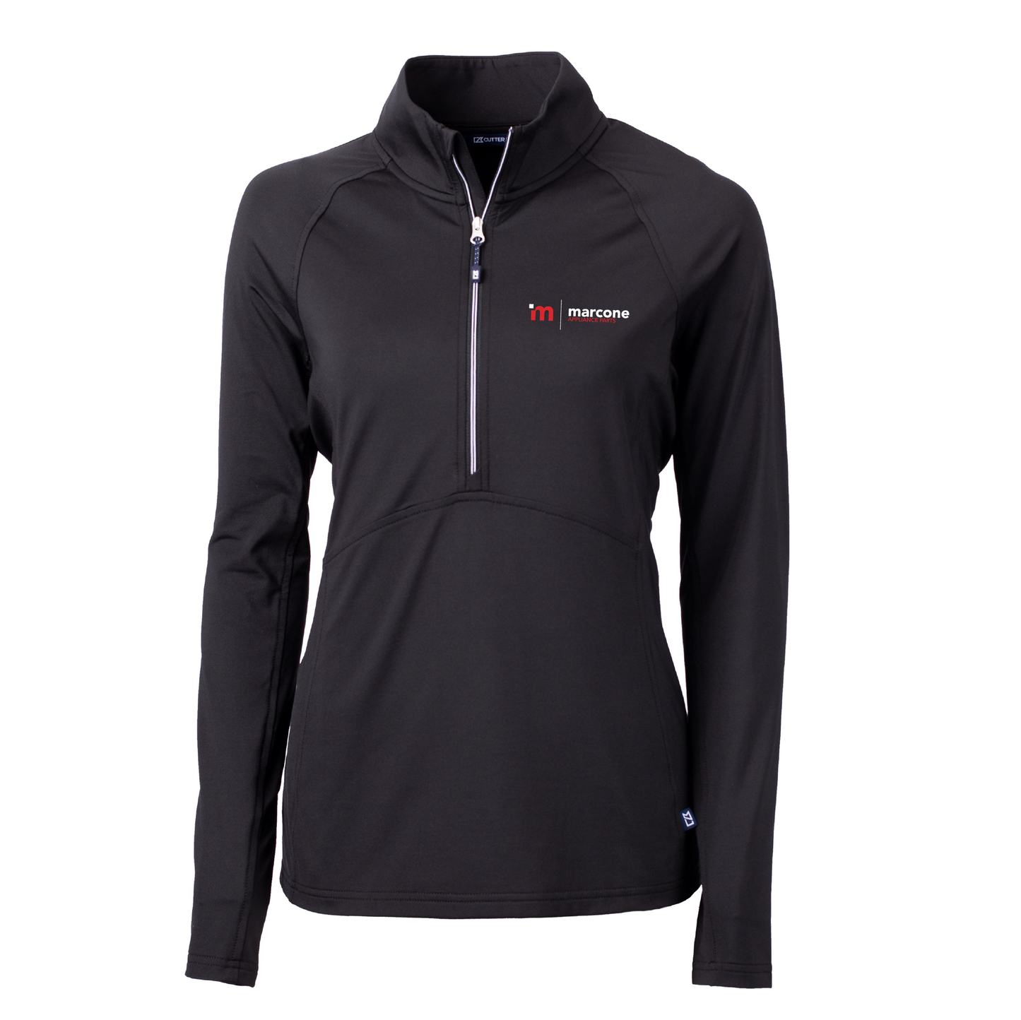 Cutter & Buck Women's Eco Stretch 1/4 Zip with Marcone Appliance Logo