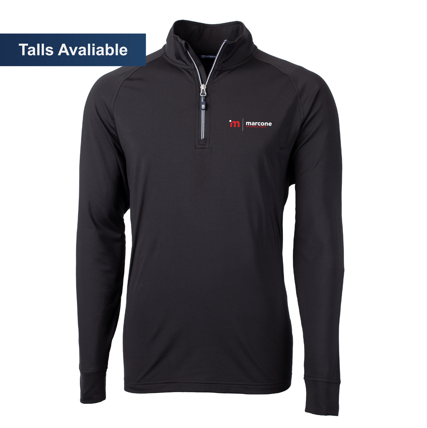Cutter & Buck Men's Eco Stretch 1/4 Zip with Marcone Appliance Logo