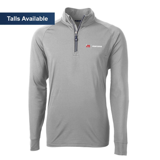 Cutter & Buck Men's Eco Stretch 1/4 Zip with Marcone Logo