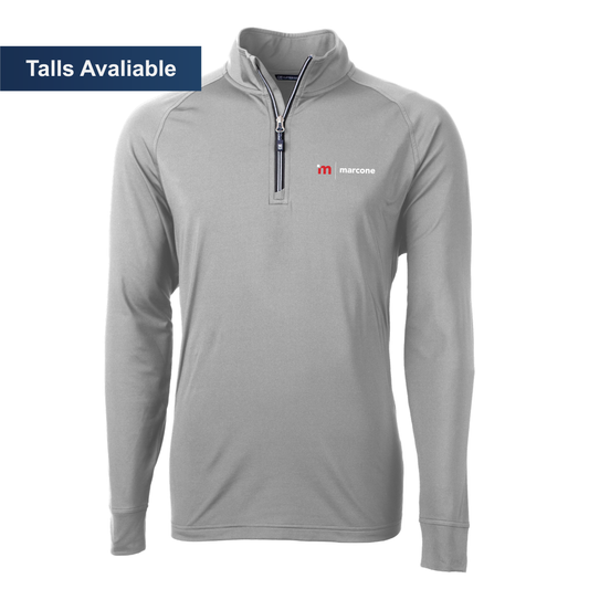 Cutter & Buck Men's Eco Stretch 1/4 Zip with Marcone Logo
